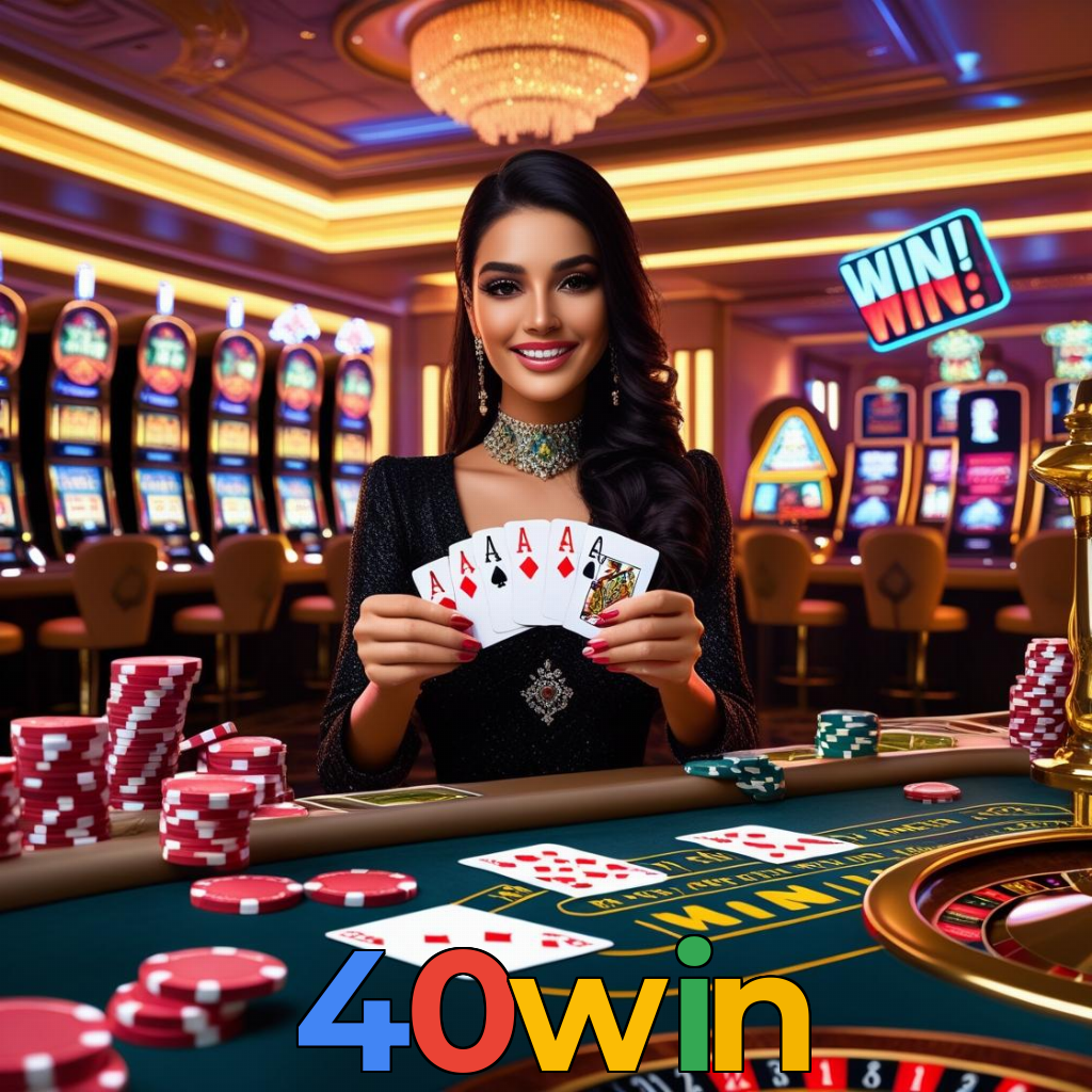 40win:Jogue slots, blackjack e aposte ao vivo no futebol com segurança!