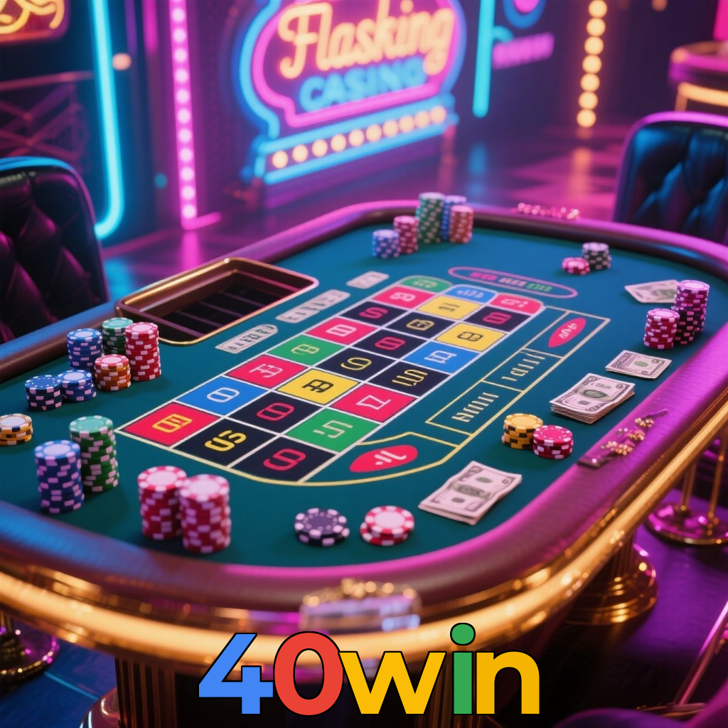 40win：Vença no poker e mostre que você é um mestre das cartas!