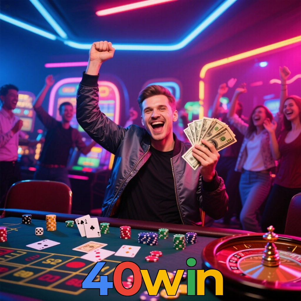 40win:Apostas no futebol e diversão com roleta e blackjack no cassino online!