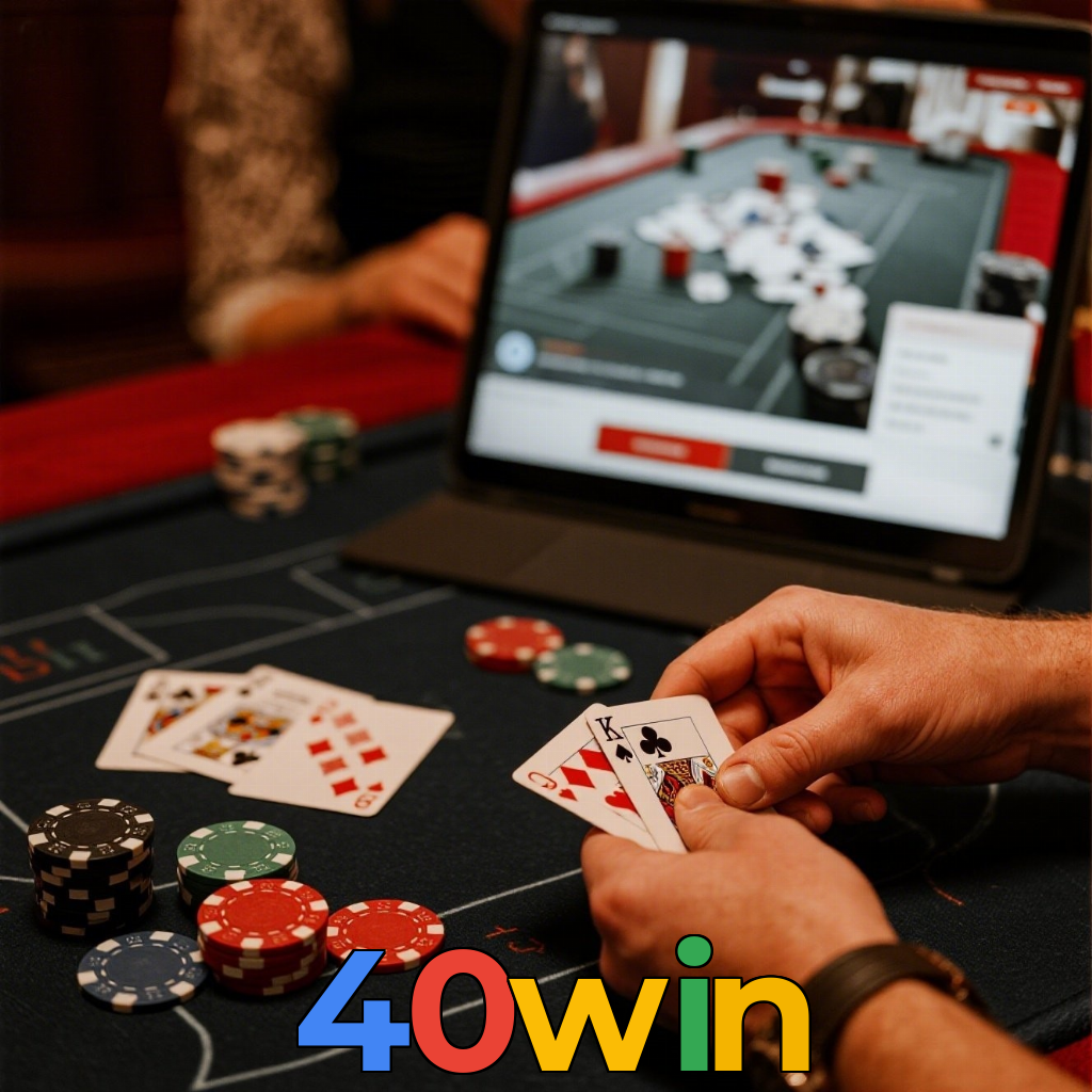 40win:Divirta-se com blackjack, poker e apostas ao vivo em futebol no cassino online!